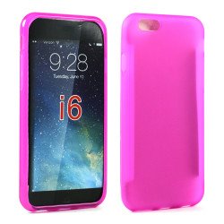 Apple iPhone 6 4.7 TPU Gel Case (Hot Pink)